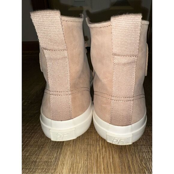 PF Flyers Women's 9.5 Center Hi Tan Leather Suede Sneaker - Picture 4 of 7